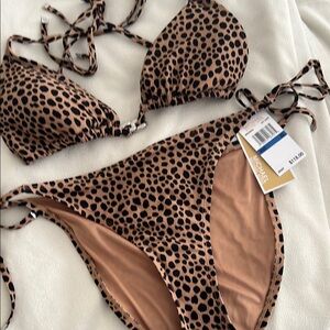 Michael Kors Animal Print Bikini